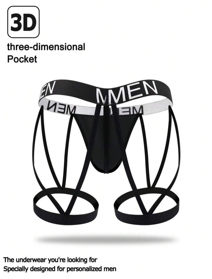 Men's Underwear Whit Letter Waistband